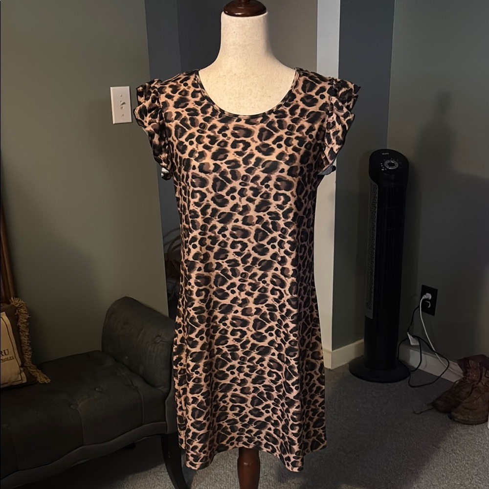 Leopard Print Dress